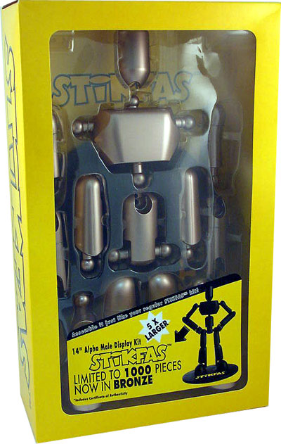 Stikfas 14 Scale Bronze Alpha Male Exclusive cmdstore