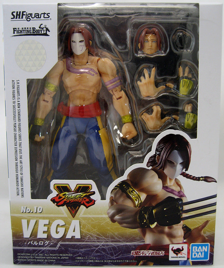 Street Fighter 6 Inch Action Figure S.H. Figuarts - Vega| Cmdstore