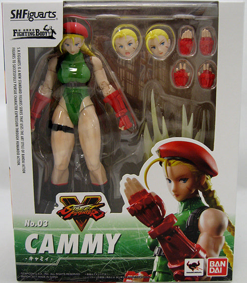 Street Fighter V 6 Inch Action Figure S.H. Figuarts - Cammy| Cmdstore