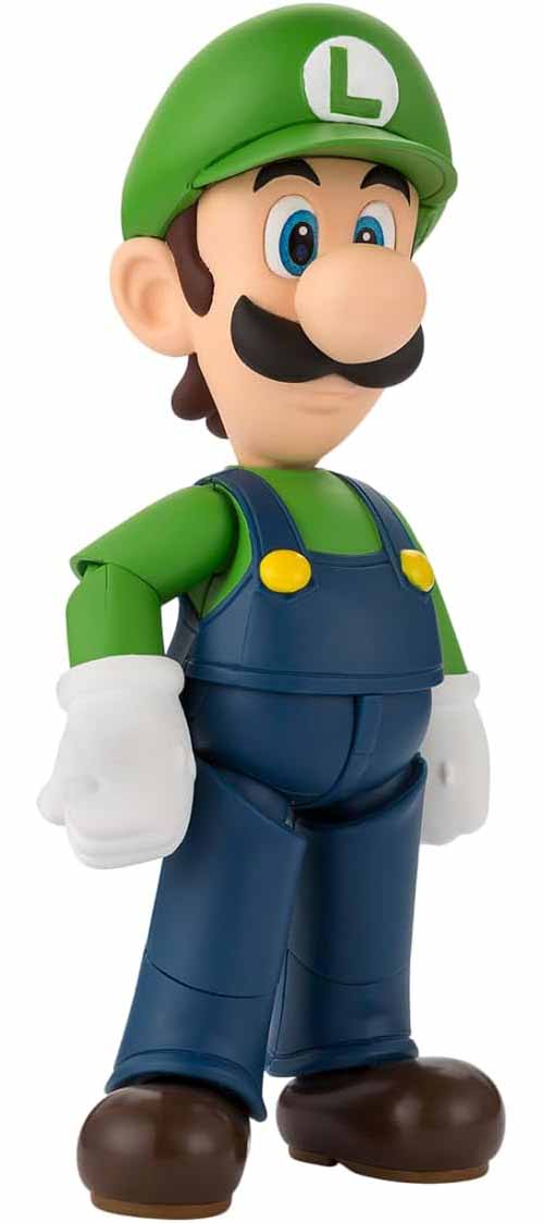 SHFiguarts ルイージ フィギュア Super Mario 5 Inch Action Figure S.H. Figuarts - Luigi Reissue