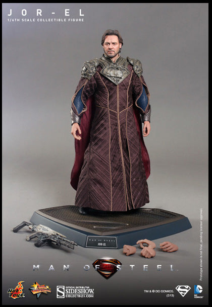 Superman Man Of Steel 12 Inch Acton Figure 1/6 Scale - Jor-El Hot
