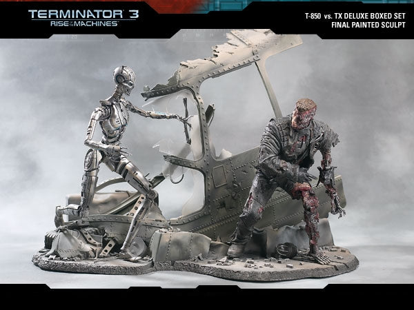 Terminator 3: Rise of the Machines T3 Deluxe BOXED Figure Set McFarlan| Cmdstore Terminator 3: Rise of the Machines T3 Deluxe BOXED Figure Set McFarlan| Cmdstore