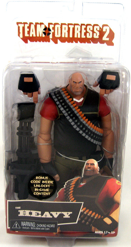 Team Fortress 2 6 Inch Action Figure Series 2 - The Heavy| Cmdstore