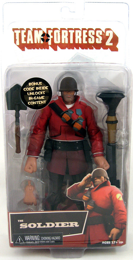 Team Fortress 2 6 Inch Action Figure Series 2 - The Soldier| Cmdstore