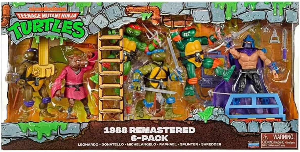 Teenage Mutant Ninja Turtles 5 Inch Action Figure - 1988