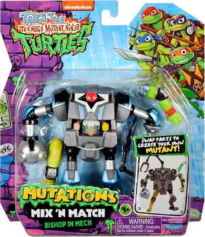Teenage Mutant Ninja Turtles 4.5 Inch Action Figure Mix N Match