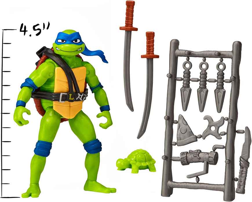 Teenage Mutant Ninja Turtles 5 Inch Action Figure Mutant Mayhem