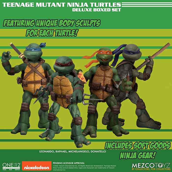 【未開封品】nickelodeon TMNT タートルズ 4体セット Nickelodeon Mutant XL Collection Action Figure 4-Pack | eBay