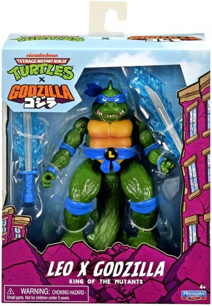 Teenage Mutant Ninja Turtles X Godzilla Godzilla 6 Inch Action