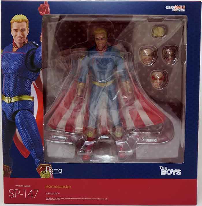 【未開封品】figma the BOYS ホームランダー フィギュア The Boys 6 Inch Action Figure Figma - Homelander| Cmdstore
