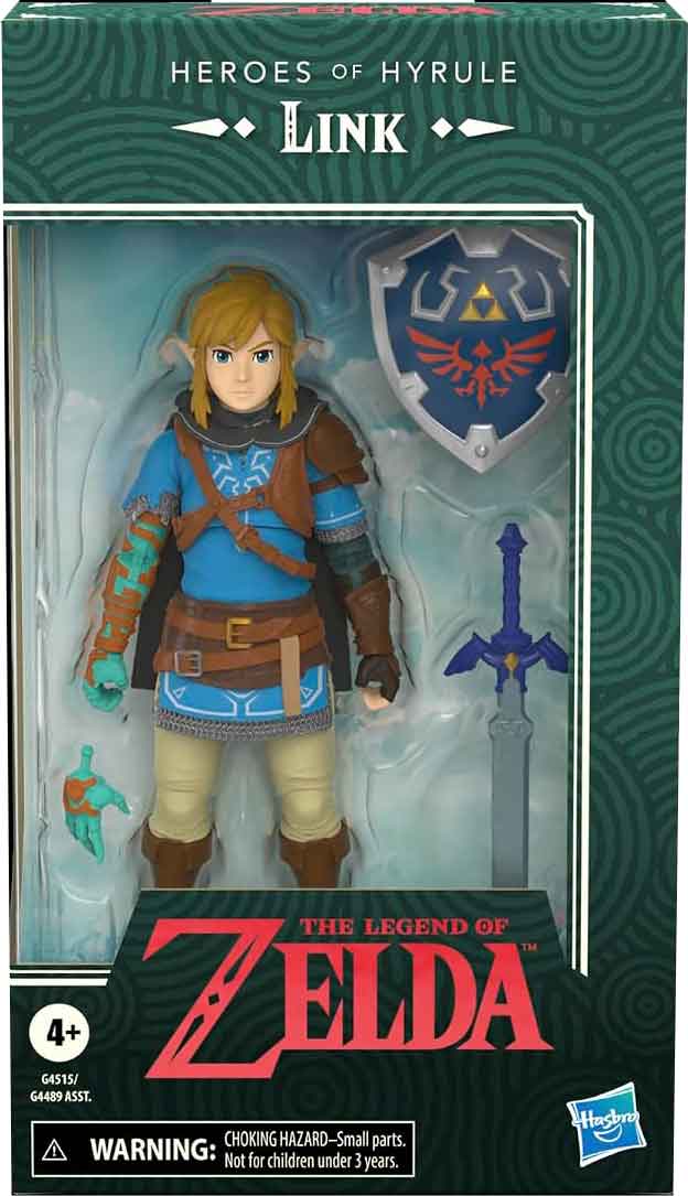 The Legend Of Zelda 6 Inch Action Figure - Heroes of Hyrule Link