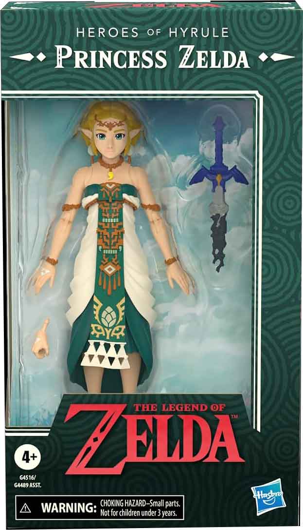 The Legend Of Zelda 6 Inch Action Figure - Heroes of Hyrule