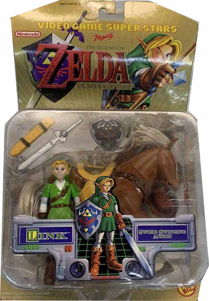 The Legend Of Zelda 6 Inch Action Figure Video Game Superstars
