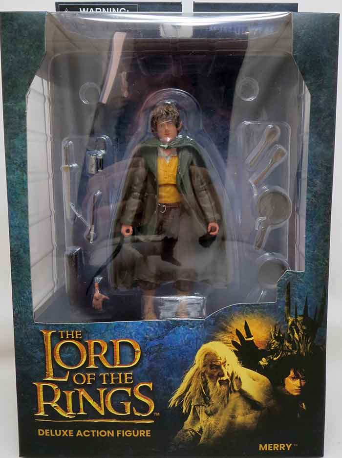 ロードオブザリング　The Lord of the Rings フィギュア The Lord Of The Rings 4 Inch Action Figure Deluxe Series 7 - Merry
