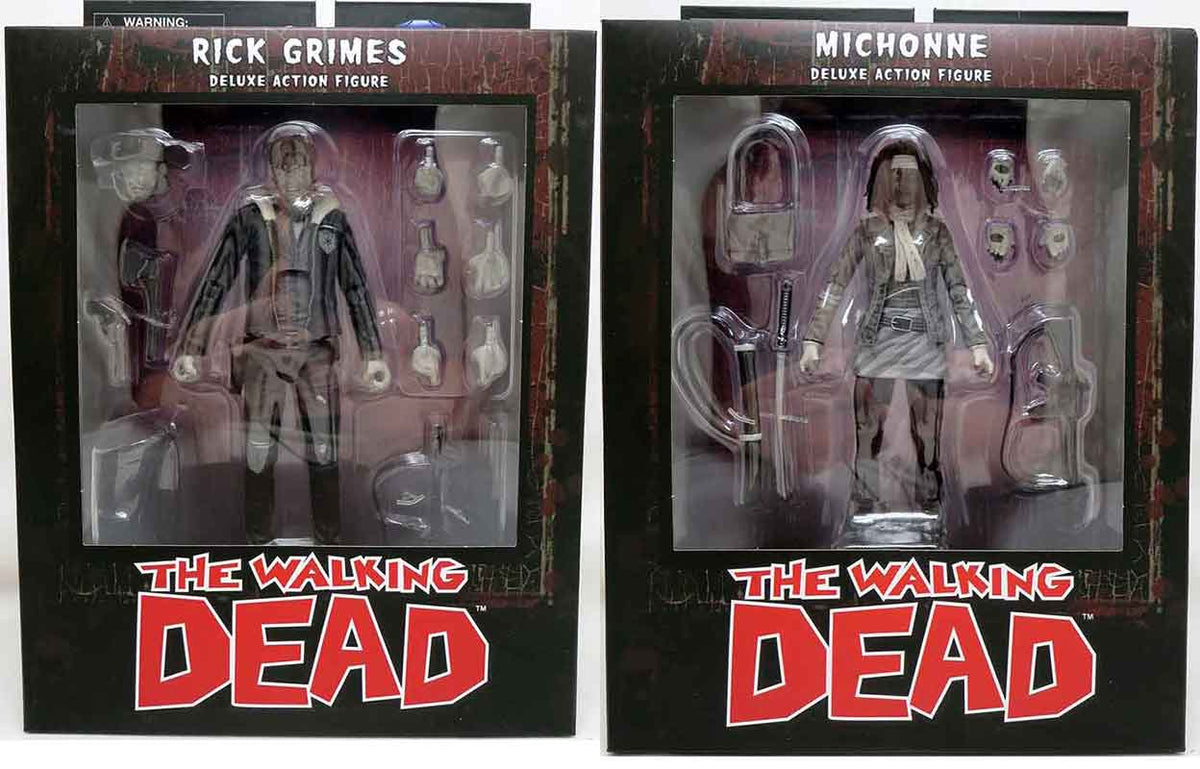 THE WALKING DEAD フィギュアセット the-walking-dead-comic-select-