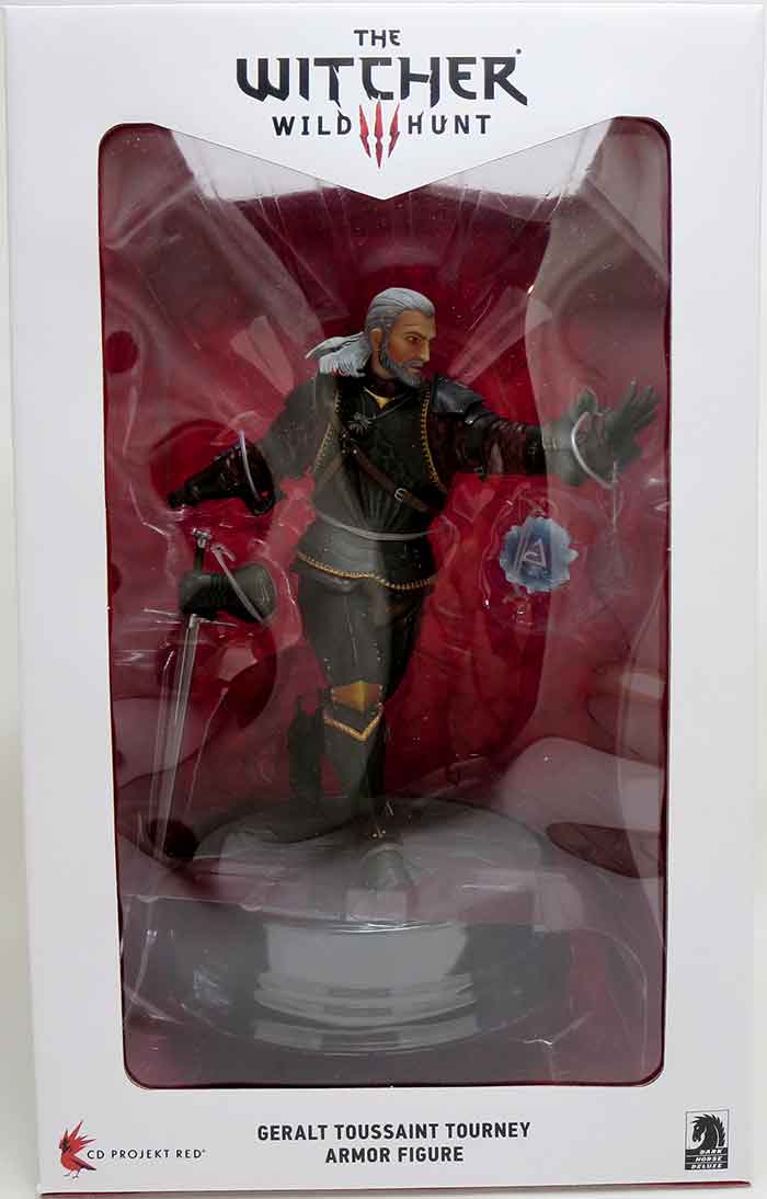 The Witcher Wild Hunt 9 Inch Statue Figure - Geralt Toussaint