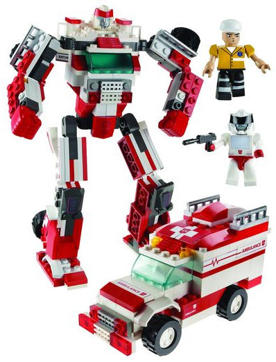 Transformers Kre-O 197 Pieces Lego Style Action Figure Deluxe Set
