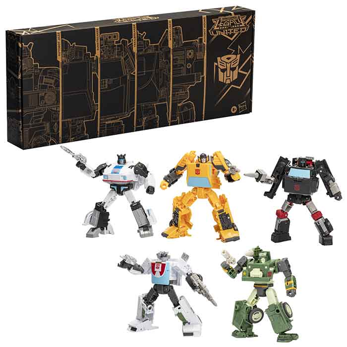 Transformers Legacy United 6 Inch Action Figure Box Set - Jazz