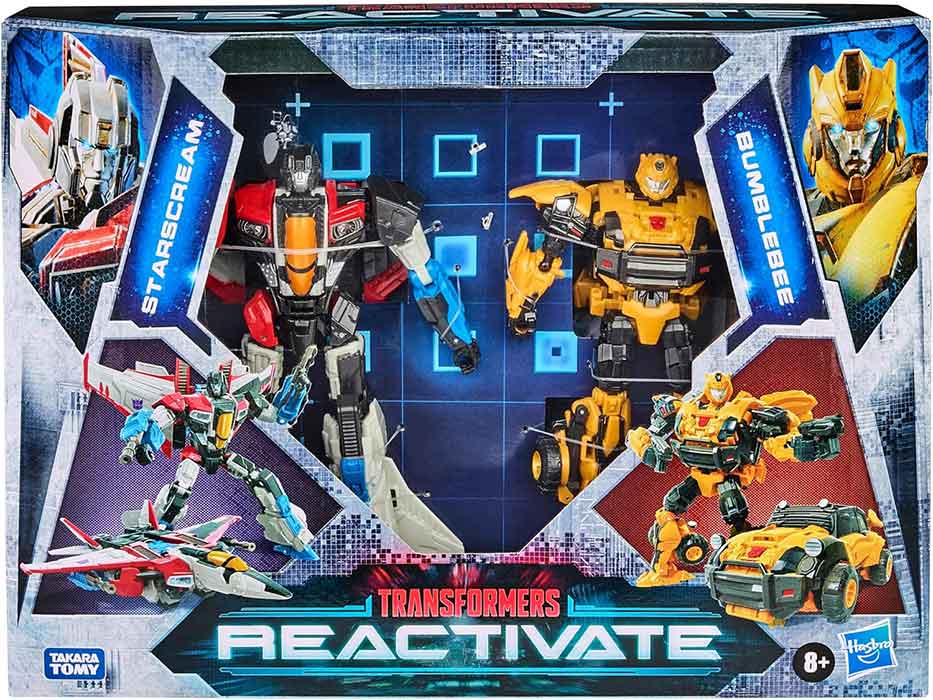 【新品】TRANSFORMERS★Bumblebee ★フィギュア 2体セット Transformers Reactivate 6 Inch Action Figure Deluxe Class 2-Pack