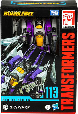 Transformers Studio Series 7 Inch Action Figure Voyager Class (2024 Wave 3) - Skywarp #113