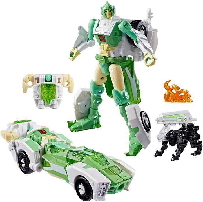 トランスフォーマー　グリーンライト & ダズルストライク Transformers War For Cybertron Siege 6 Inch Action Figure Deluxe