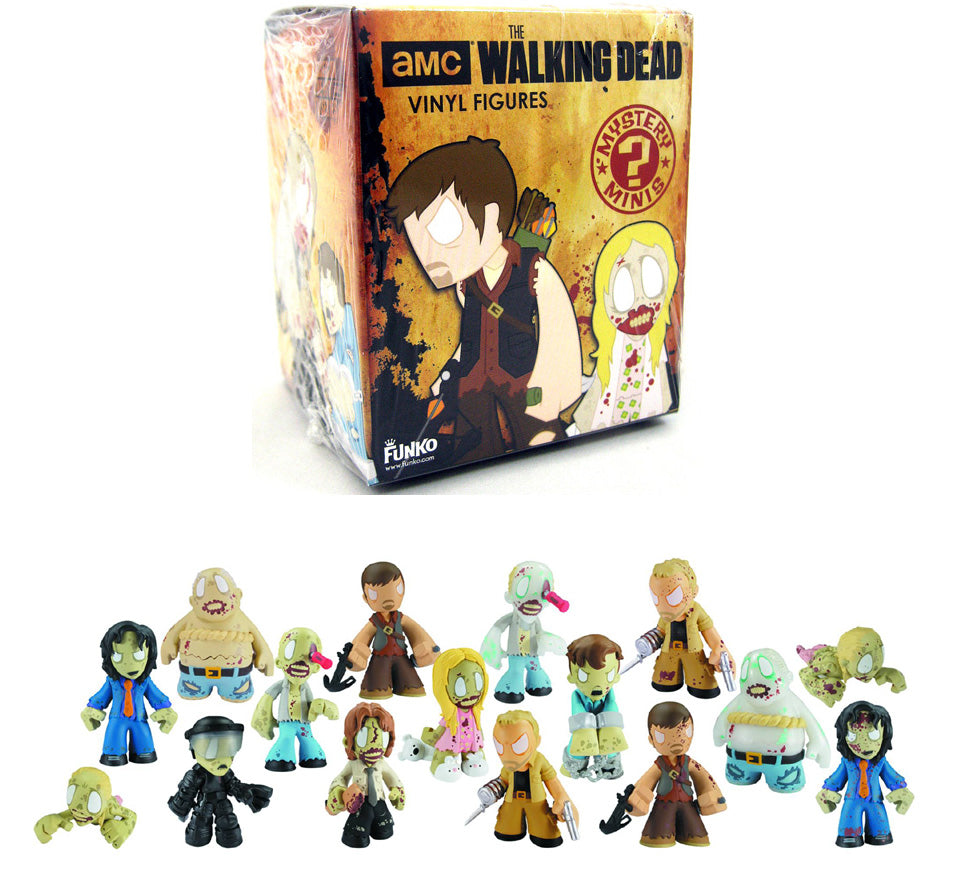 The Walking Dead 2 Inch Mini Vinyl Figure Mystery Minis Series 1