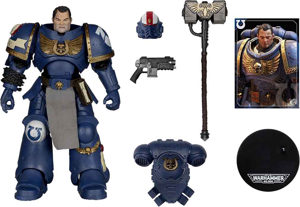 Warhammer 40000 7 Inch Action Figure Wave 10 - Lieutenant Titus