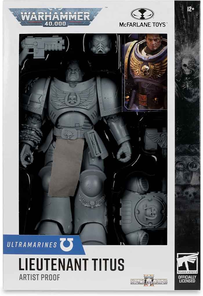 Warhammer 40000 7 Inch Action Figure Wave 10 - Lieutenant Titus