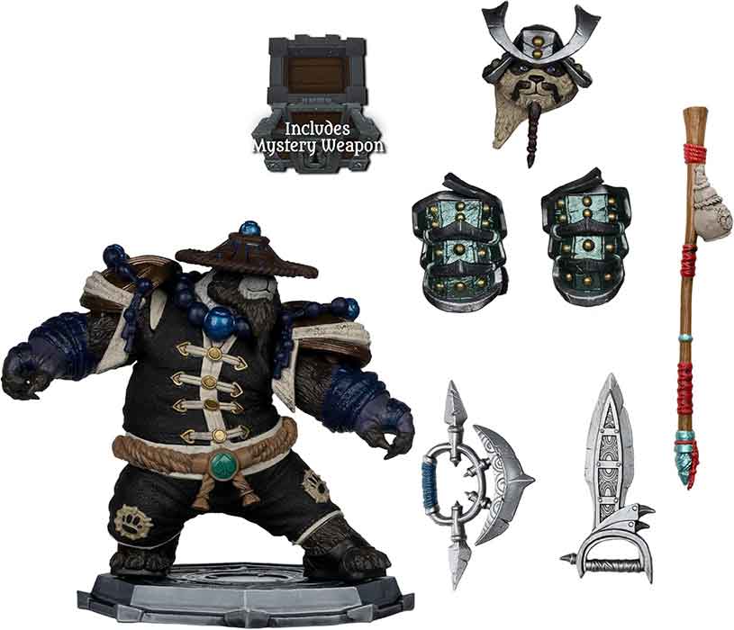 World Of Warcraft Posed 7 Inch Static Figure Wave 2 - Black