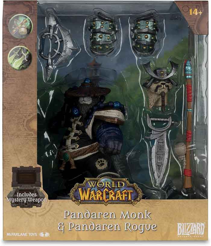 World Of Warcraft Posed 7 Inch Static Figure Wave 2 - Black