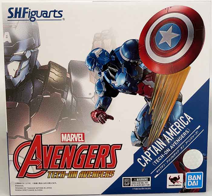 Avengers 6 Inch Action Figure S.H. Figuarts - Captain America Tech