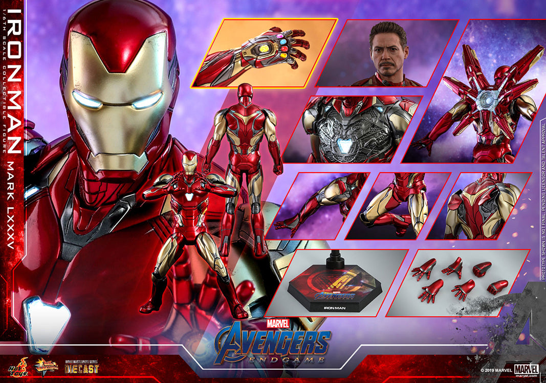 ホットトイズ　アイアンマン MARK LXXXV フィギュア Iron Man Mark LXXXV (Battle Damaged Version) Special Edition Sixth