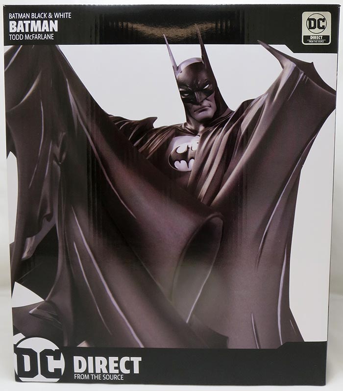 バットマンブラック＆ホワイトフルカラー BATMAN NINJA McFarlane Toys DC Direct Batman Black and White 1:10