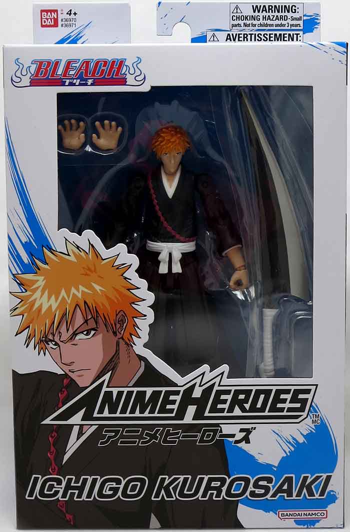 Bleach 6 Inch Action Figure Anime Heroes - Ichigo Kurosagi| Cmdstore