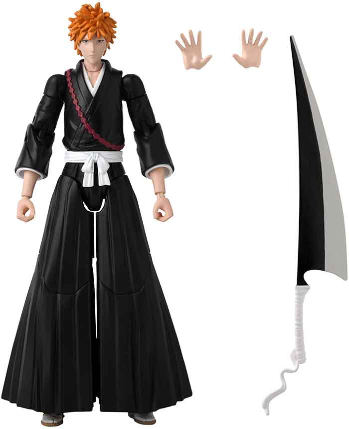 Bleach 6 Inch Action Figure Anime Heroes - Ichigo Kurosagi| Cmdstore