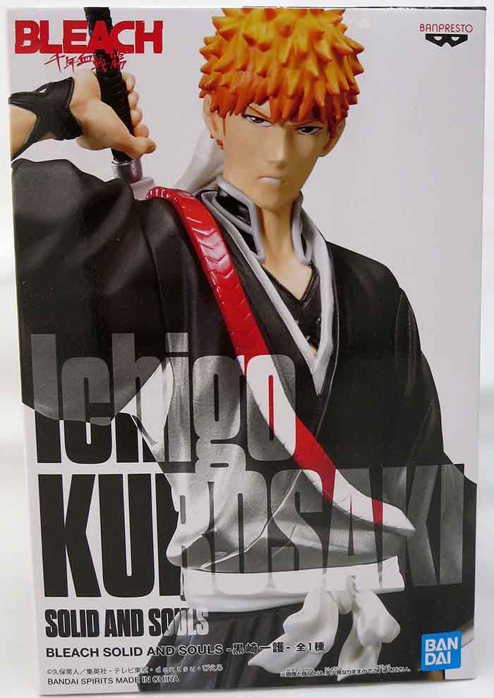 Bleach 6 Inch Static Figure Solid & Souls - Ichigo Kurosaki| Cmdstore