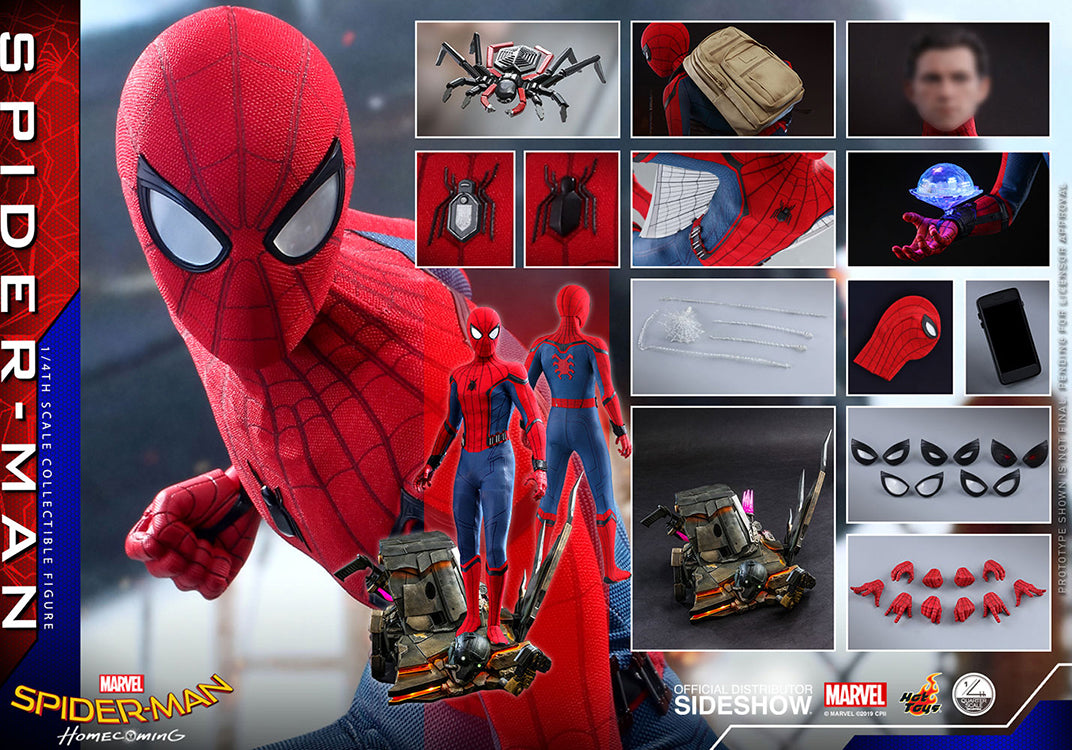 Spider-Man Homecoming 17 Inch Action Figure 1/4 Scale Series