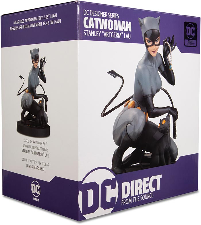 DC Designer Series 8 Inch Statue Figure - Catwoman by Stanley