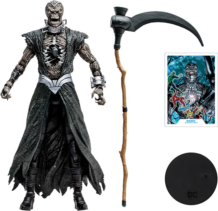 BANDAI - nekokan DC Multiverse Comic 10 Inch Action Figure Megafigs Wave 3 - Nekron