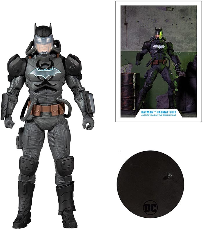 DC Multiverse Comic Series 7 Inch Action Figure - Batman Hazmat