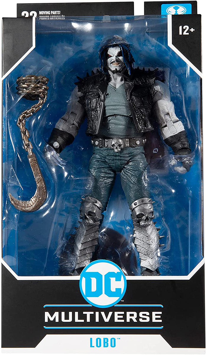 DC Multiverse 7 Inch Action Figure Comic Series - Lobo| Cmdstore