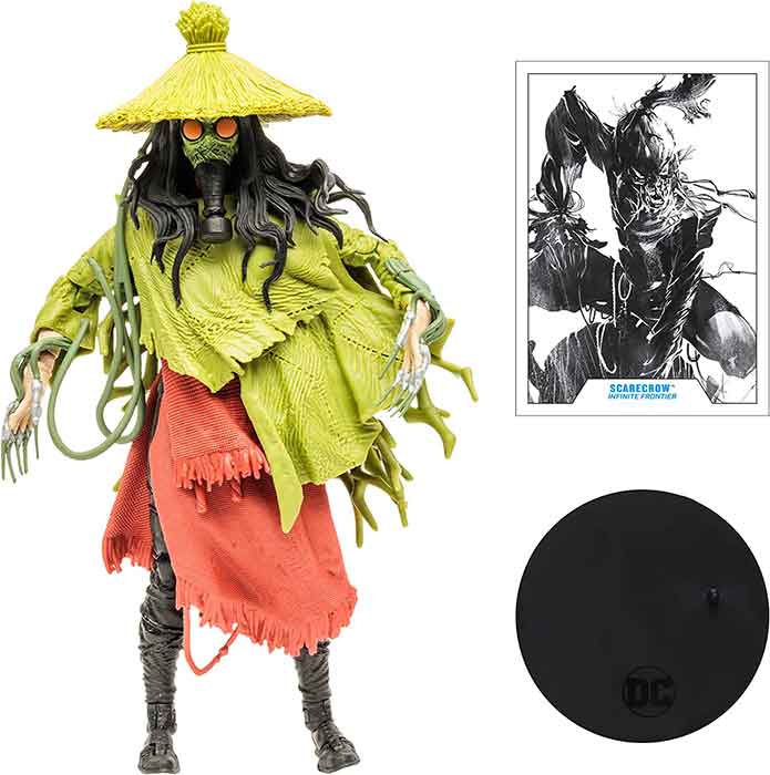 未開封 DIE-QUAR ゆりかご　Deshabillz SCARE CROW DC Multiverse Infinite Frontier 7 Inch Action Figure - Scarecrow