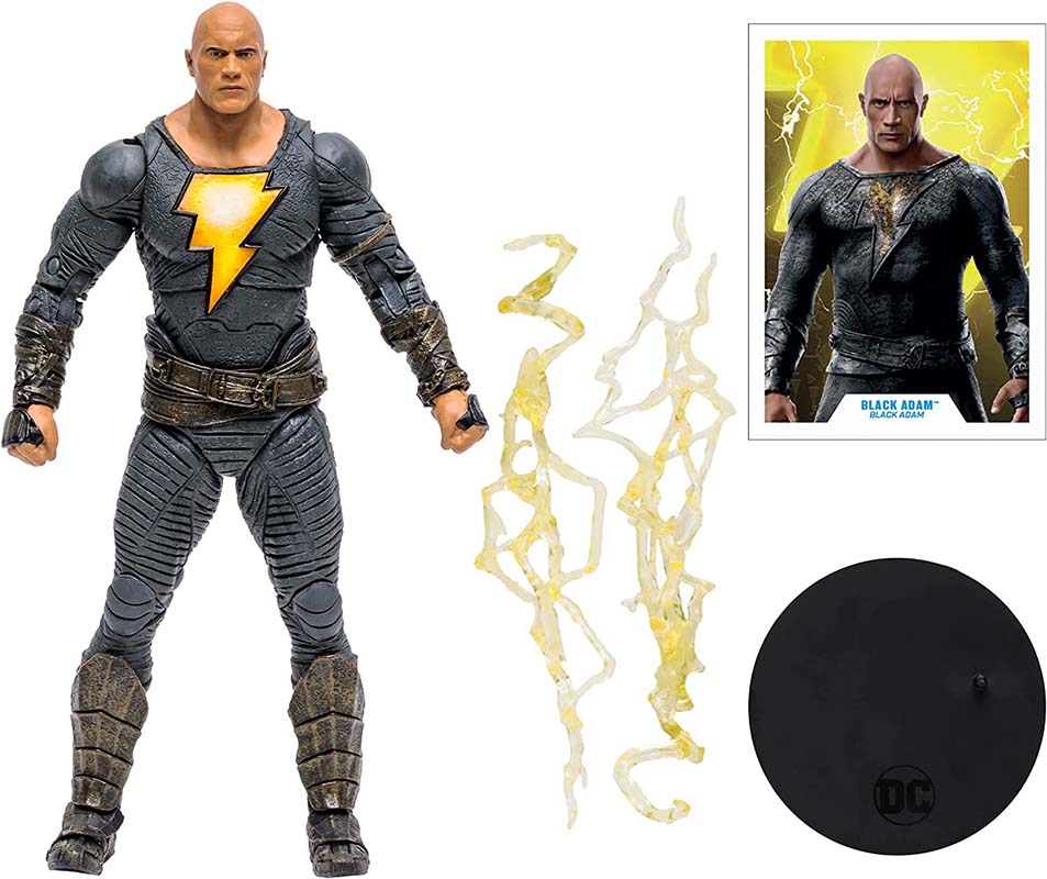 DC Multiverse Movie 7 Inch Action Figure Black Adam - Black Adam