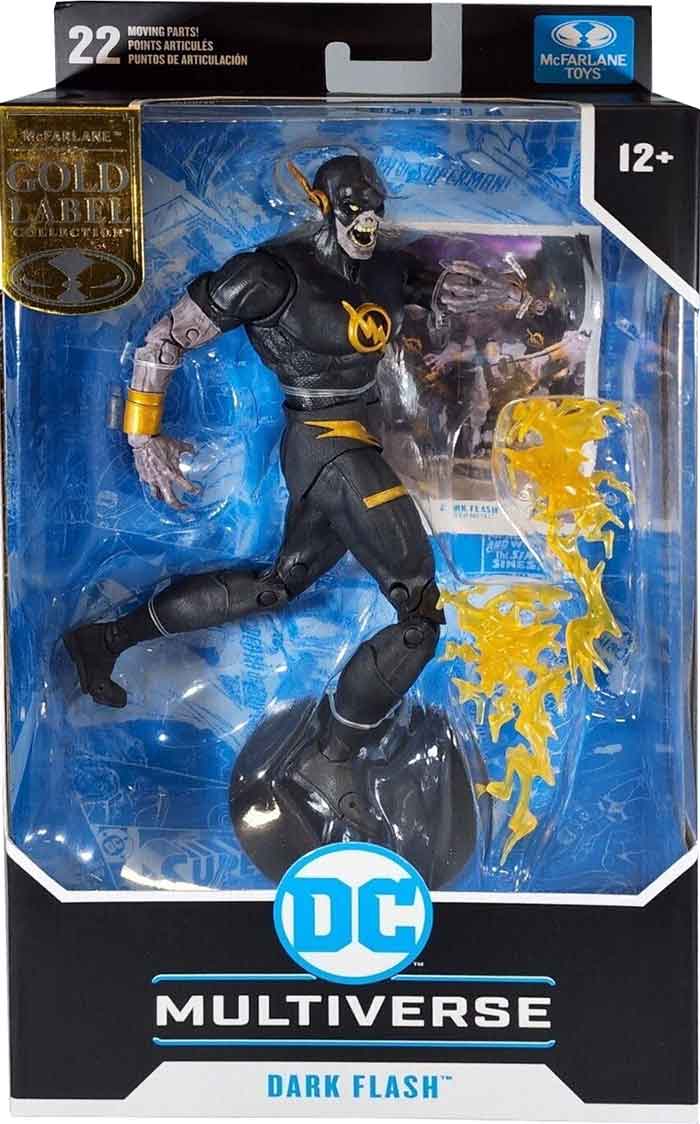 DC Multiverse 7 Inch Action Figure Speed Metal Exclusive - Dark