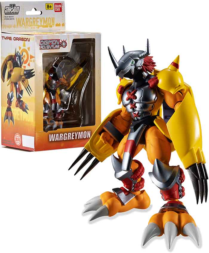 Digimon Adventure 3.75 Inch Static Figure Shodo - Wargreymon| Cmdstore