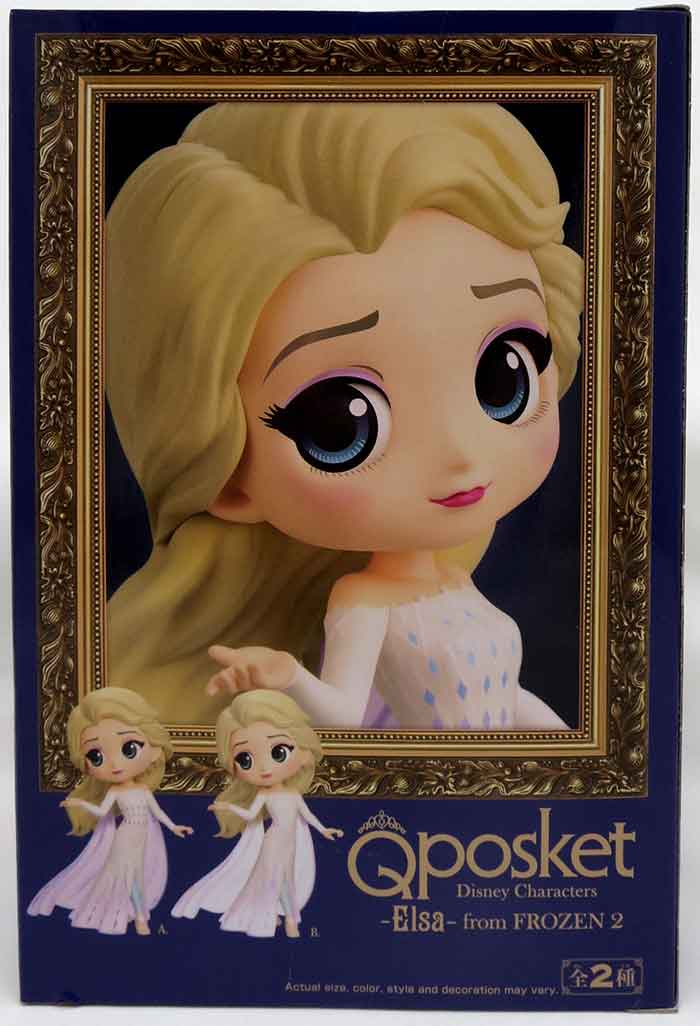Disney Characters Frozen 5 Inch Action Figure Q-Posket - Elsa Version ...
