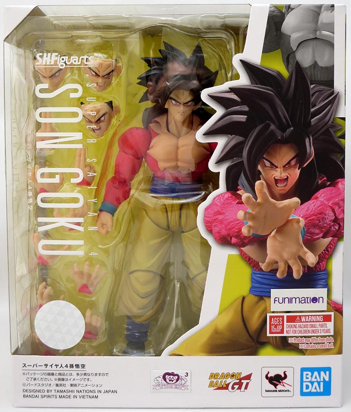 Dragonball GT 6 Inch Action Figure S.H. Figuarts - Super Saiyan 4