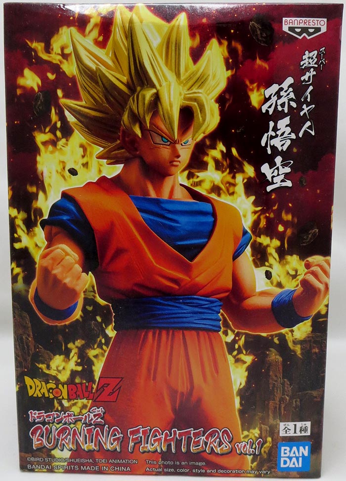 Dragon Ball Z Burning Fighters Vol. 1 Super Saiyan Goku Figure – Prescribed  Collectibles