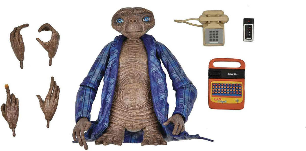 E.T. The Extra-Terrestrial 7 Inch Scale Action Figure Ultimate