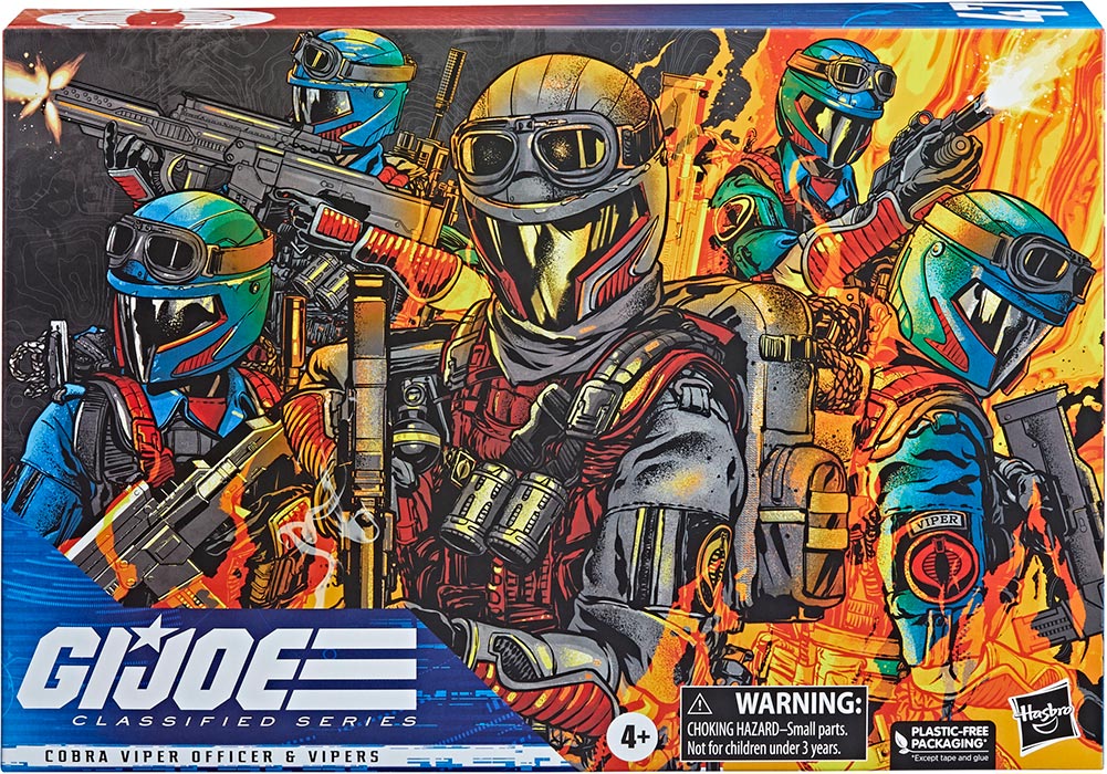 G.I. Joe Classified 6 Inch Action Figure Team Builder Box Set